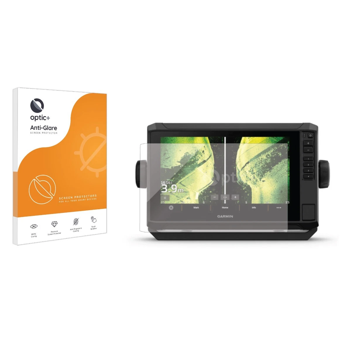 ELECTRÓNICA REY Pellicola In Vetro Temperato Per Garmin Edge 1000 – Protezione Schermo 9H + Oleofobico