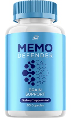 (1 Pack) Memo Defender Brain Supplement Capsules   MemoDefender All Natural