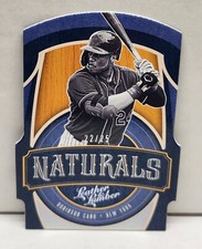 ROBINSON CANO 2019 Leather & Lumber Naturals HOLO DIE CUT ~ #'d /25 ~ MARINERS