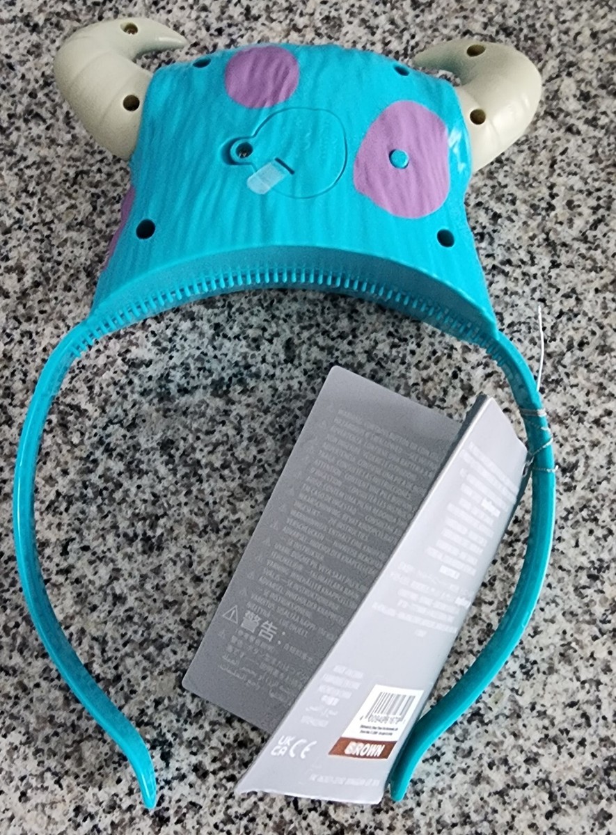 NWT Disney Parks Pixar Monsters Inc Light Up Sulley Ear Headband Disney Parks Pixar Monsters Inc Light Up Sulley Plastic Ears  main image 3