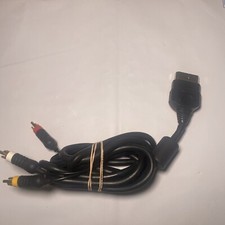 Cable de audio video AV RCA original Xbox Video X-Box X Box usado