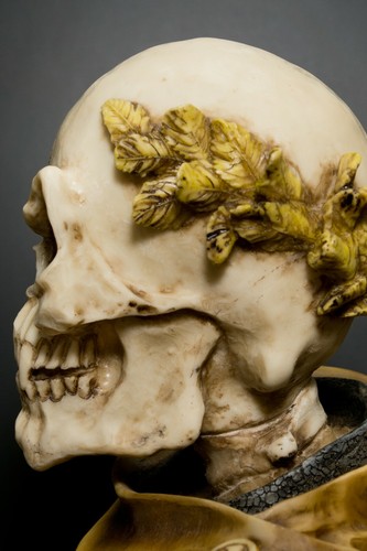 Vampire- Rare Alchemy Gothic Alchemus Maximus Vampire Skull Bust, 19 years old - Picture 10 of 12