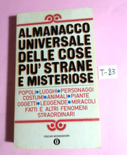 ALMANACCO UNIVERSALE DELLE COSE PIU' STRANE E MISTERIOSE -OSCAR MONDADORI 1979