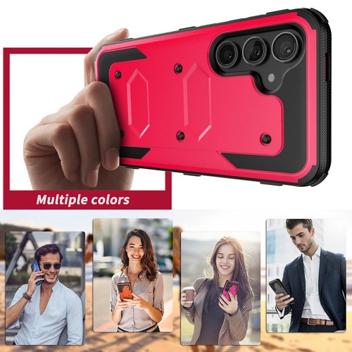 For Samsung Galaxy S25 Plus/S25 Ultra Shockproof Case Cover / Belt Clip Holder - Picture 56 of 57