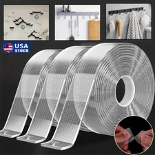 2× Grid Nano Tape Removable Heavy Duty Double Sided Mounting Adhesive Traceless