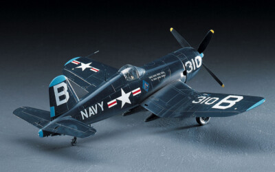 1/48 Hasegawa U.S. Navy Vought F4U-4 CORSAIR Fighter Aircraft