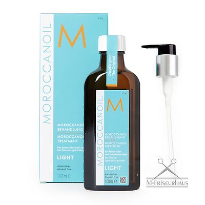 MOROCCANOIL 100 ml light Pflege und Styling + BONUS
