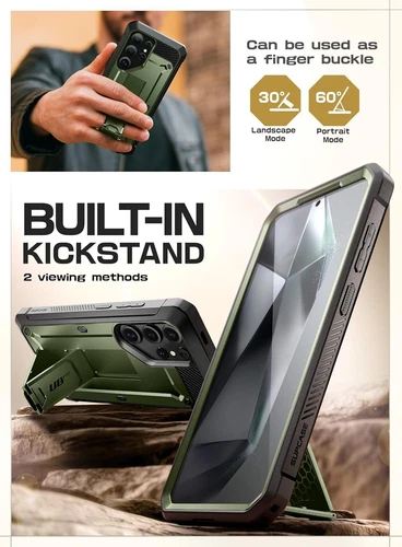 SUPCASE for Samsung Galaxy S25 Ultra Military-Grade Protection Case 2 Set Cover - Picture 7 of 38