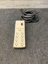 Used Hubbell 8-Outlet Plug Power Strip Surge Suppressor -6Ft Cord HBL8PS480-15