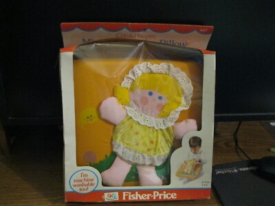 1978 Fisher Price #447 Little Miss Muffet Doll Play Pillow Original Packaging