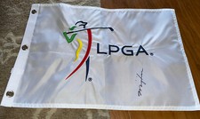 Minjee Lee signed LPGA Golf Flag