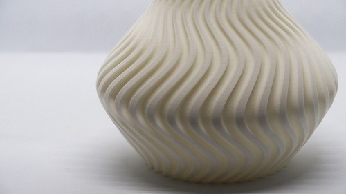 Vase with Elegant Spiral Design / Various colors and sizes / Room Decoration - Picture 8 of 10