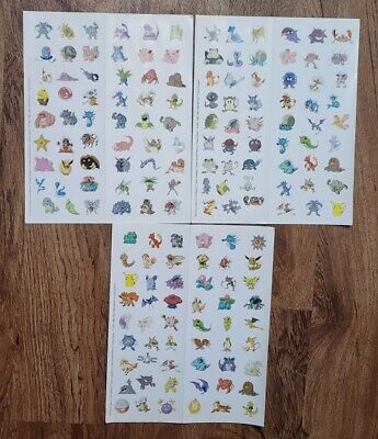 1 POSTER POKÉMON CLUB - COM TODOS OS 251 POKÉMONS - MED