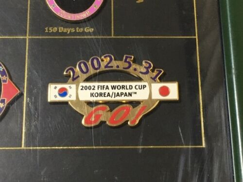 FIFA World Cup 2002 Korea Japan 365 Count Down Pin Badge Set | eBay