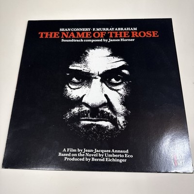 THE NAME OF THE ROSE OST VINYL LP JAMES HORNER NM Vinyl P526