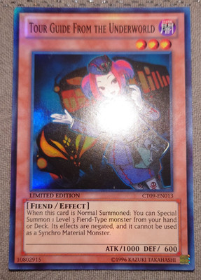 Yu-Gi-Oh! Reiseleiter aus der Unterwelt Ct09-En013 Limited Edition