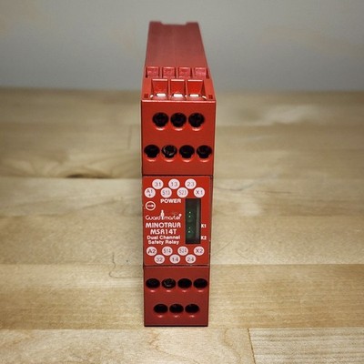 Guardmaster MSR14T 23047 Safety Relay 24VDC Dual Channel