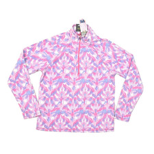 NEW Eddie Bauer Polar Fleece 1/4 Zip Pullover Jacket Women's Petite Size S