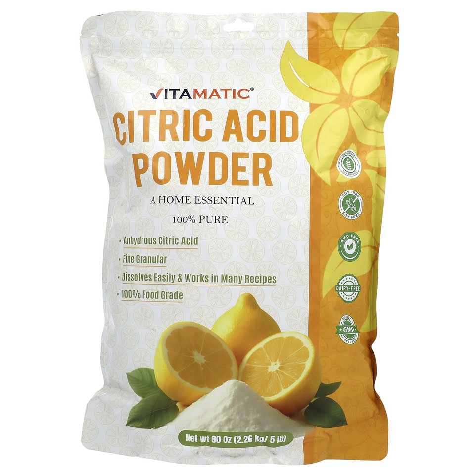 Citrus Acid Powder, 80 oz (2.26 kg)