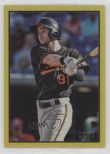 2019 Bowman Heritage Chrome Prospects Yellow Refractor 17/75 Ryan McKenna 1c7
