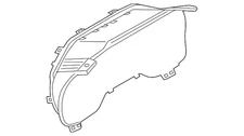 Genuine Ford Cluster Lens HC3Z-10890-M