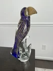 Gorgeous Vintage Murano Glass Birds Toucan