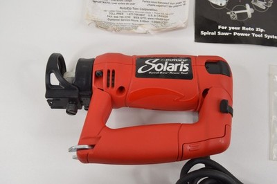 Rotozip Solaris Spiral Rotary Saw Tool SLS01 w/ Bits Wrench