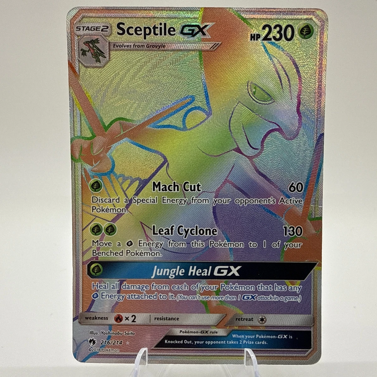 Sceptile GX Pokémon TCG Cards for sale | eBay