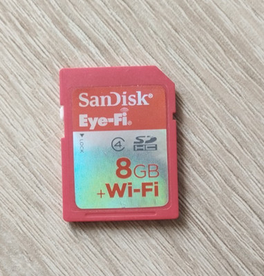 SanDisk Eye-fi 8GB WLAN  Fotoübertragung