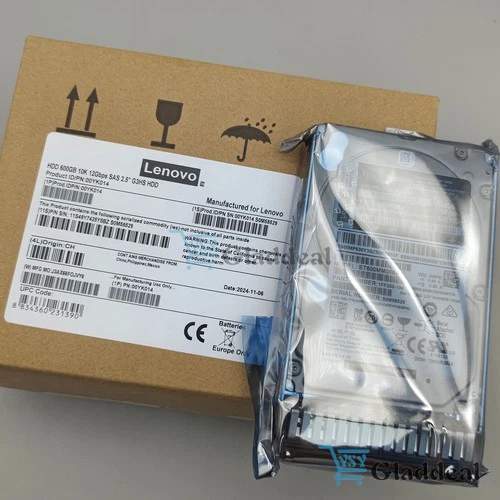 7XB7A00025 For ThinkSystem 2.5" 600GB 10K SAS 12Gb Hot Swap FRU 00YK014