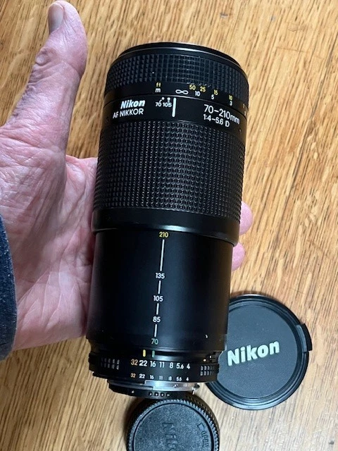 70-210mm f4-5.6 D Nikkor Nikon AF  AIS lens Nice! - Image 4 of 4