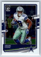 2020 Donruss Optic #31 Amari Cooper Dallas Cowboys
