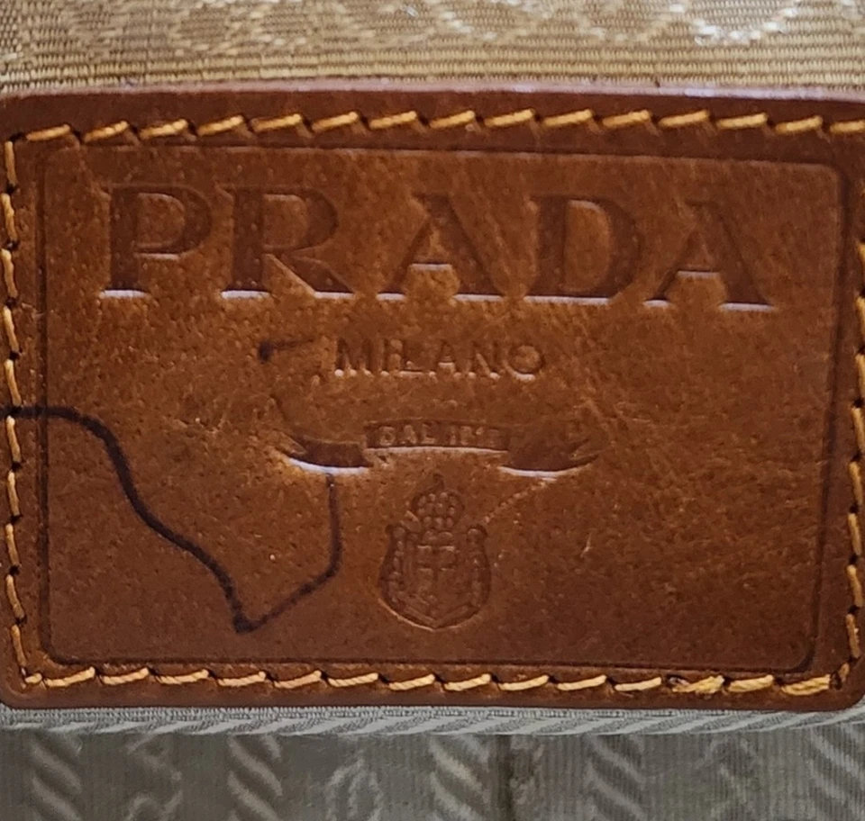 Prada Vintage Milano Shoulder Bag With COA. - Image 2 of 4