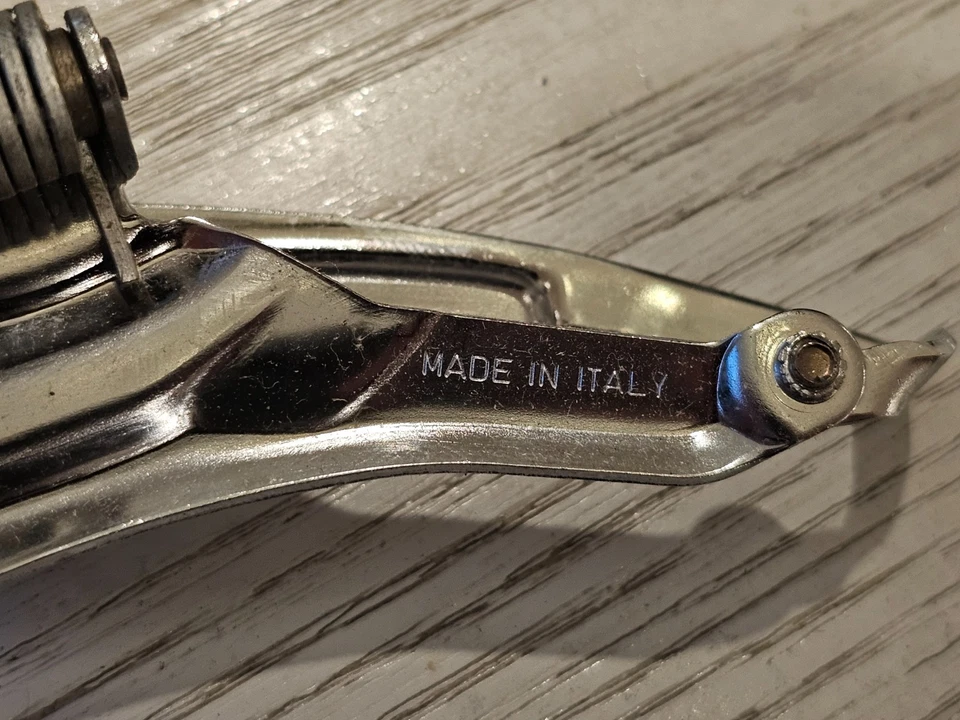 Desviador delantero Campagnolo Racing T | Triple vintage | Abrazadera 35 mm | Nuevo de Lote Antiguo Foto 4 de 4