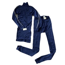 Helly Hansen Lifa Base Layer Set Mens XXL Tall Navy Thermal Long Johns NOS