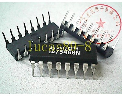 5PCS SN75469N IC DARL TRANSIST ARRAY HV 16-DIP SN75469 75469 75469N #vn