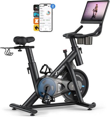 Indoor Cycling Heimtrainer 15,6 Zoll 180 Grad Drehbar
