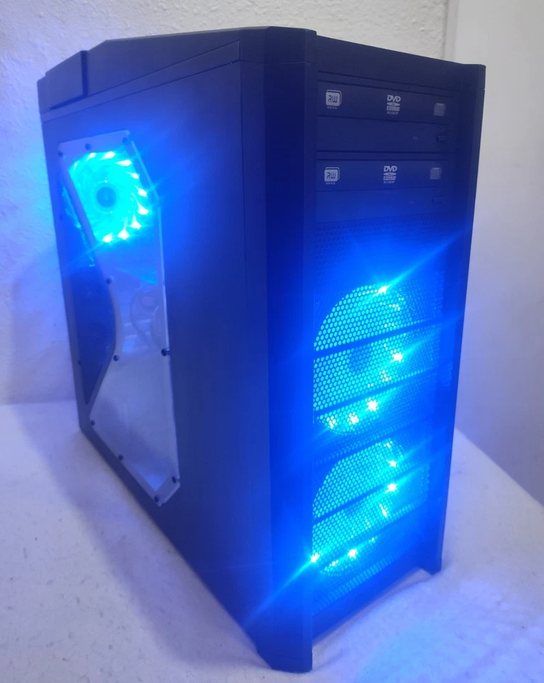 PC de escritorio retro para juegos Antec 900 Windows Xp Asus ROG i7 1ª GeForce GTX 760 3 GB Foto 4 de 4