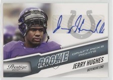 2010 Playoff Prestige Rookie Draft Picks Rights /399 Jerry Hughes #254 Auto n8a
