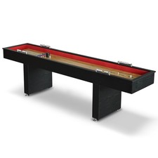 Hathaway Avenger 9 Ft Shuffleboard Table for Family Game Room   Poly-Coated P...