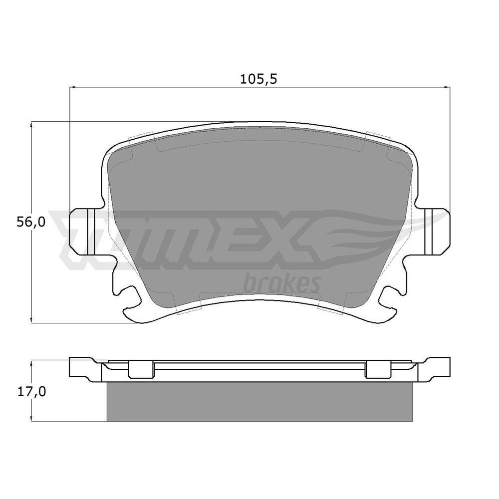 Pastiglie+dischi Freno (asse Posteriore) per Audi A3 8p Hatchback (2003-2012) - Miniatura 3