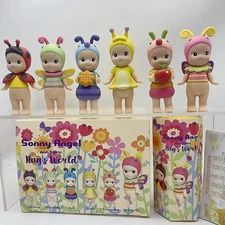 6pcs Sonny Angel Bug’S World Series Blind Box Mini Figure Hippers Sealed Gifts