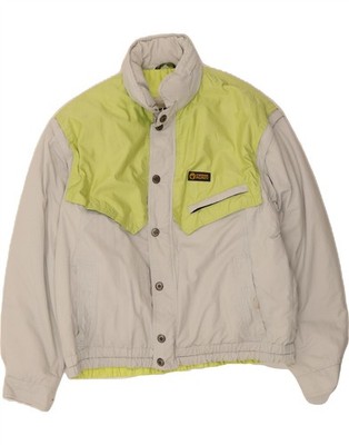 CIESSE PIUMINI Mens Padded Jacket UK 42 XL White Colourblock Nylon TF01