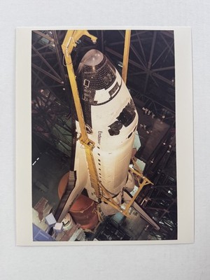 NASA STS-54 Endeavour External Tank Hoisting in VAB Press Photo D