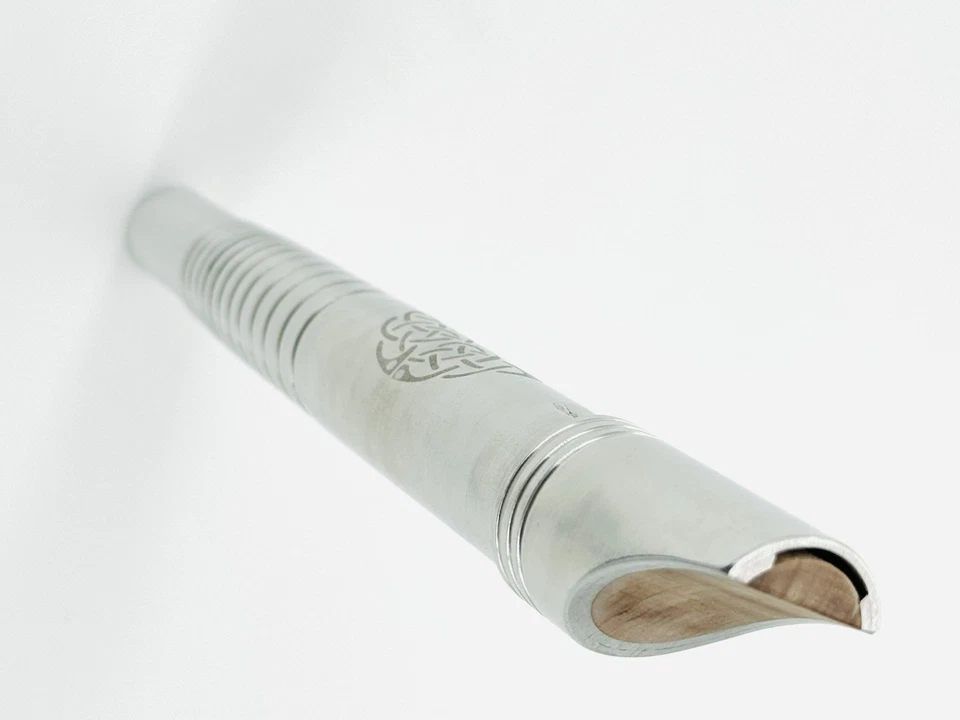 Junta de cabeza de silbato bajo cromática para sistema Boehm flauta vertical por Nick Metcalf Foto 3 de 4