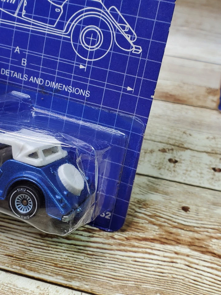 Lote de 2 Veículos Diecast Siku Eurobuilt Vintage NOS 1980’s NOVO LACRADO DE FÁBRICA  - Imagem 4 de 4