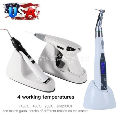 SANDENT Endodontics Gutta Percha Obturation System Pen Gun / 16:1 LED Endo Motor