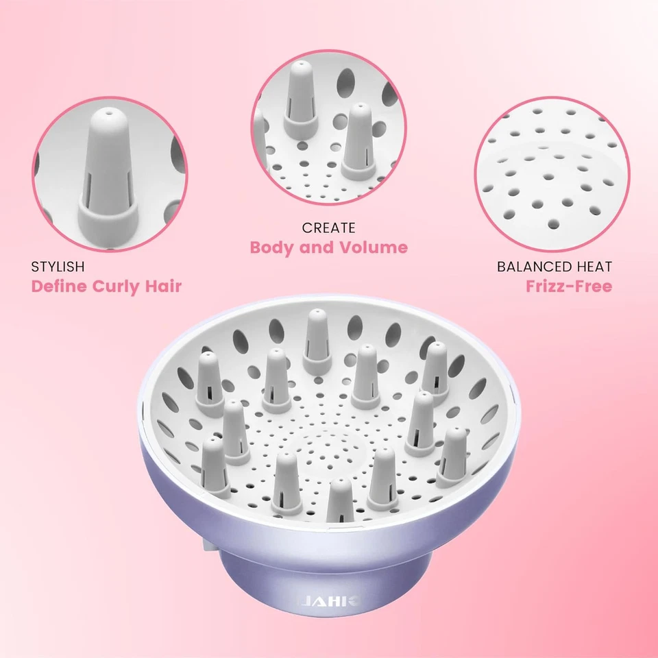 GIHALI Universal Hair Diffuser "Newly Upgraded Strong Holding" Black - Image 4 of 4