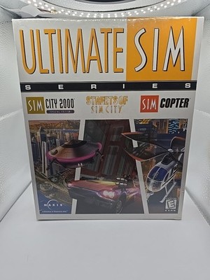 Ultimate Sim Series (PC, 1998) New Sealed