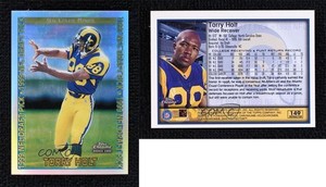 1999 Topps Chrome 1999 NFL Draft Pick Refractor Torry Holt #149 Rookie RC